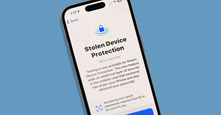 Apple thêm tính năng bảo vệ khi iPhone bị đánh cắp