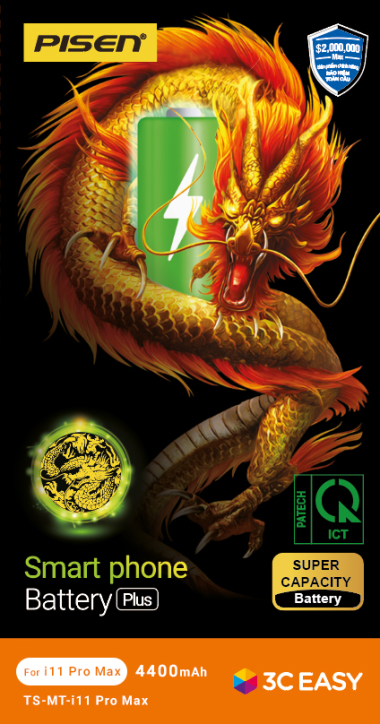 Thay Pin Pisen Chính hãng iPhone 11 Pro Max