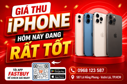 Tải app Fastbuy để check giá thu cũ iPhone tại Fastmobile ngay hôm nay
