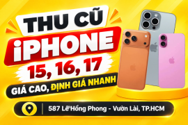 Thu Cũ iPhone 15, 16, 17 – Giá Cao, Định Giá Nhanh
