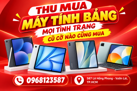 Fastmobile thu mua máy tính bảng cũ mọi tình trạng - cũ cỡ nào cũng thu
