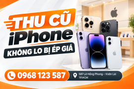 Thu cũ iPhone không lo bị ép giá