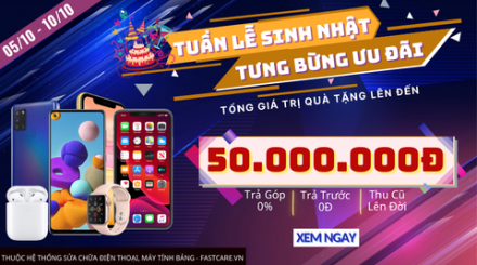 MỪNG SINH NHẬT FASTMOBILE