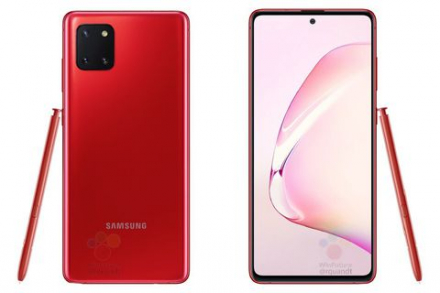 Bản ra mắt thiết kế chính thức Galaxy Note 10 Lite đầy ấn tượng