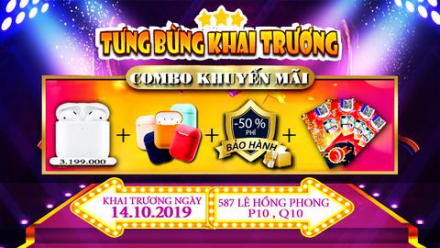 Chương trình dành riêng cho Airpods mua tại Fastmobile