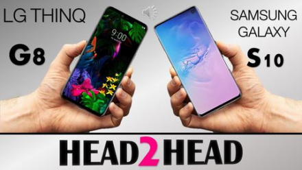 LG G8 THINQ so tài với SAMSUNG GALAXY S10