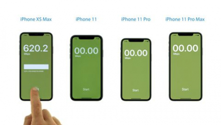 Test tốc độ WI-FI của iPhone 11/Pro/Max với iPhone XS Max